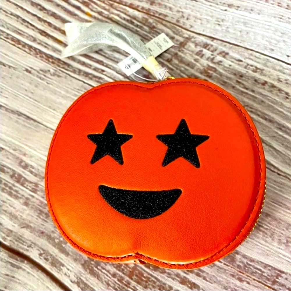 Coach Orange Pumpkin Wallet - Brand New Never Used!!